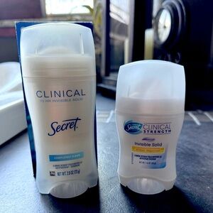 Secret Clinical Strength Invisible Solid Antiperspirant / Deodorant (2)